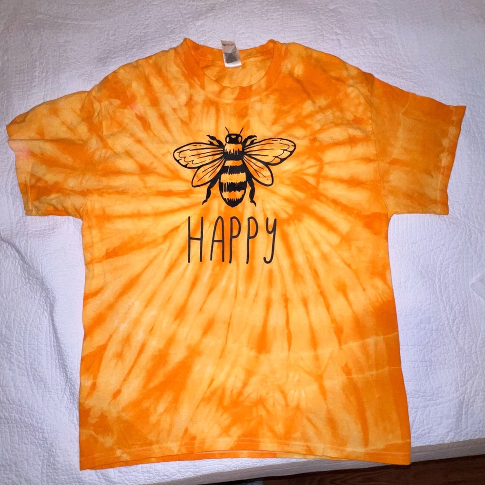 Colortone tye dye Bee Kind t-shirt size large